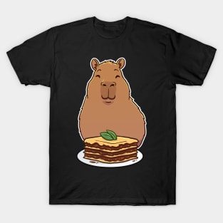 Capybara lasagna T-Shirt